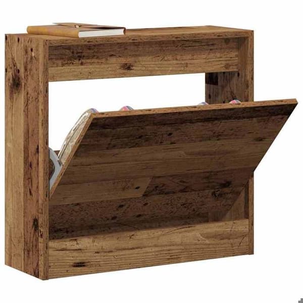 Maison Exclusive - Skoskab 60 x 21 x 57 cm Ingeniørtræ