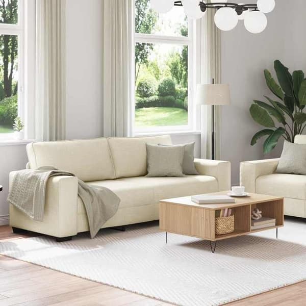 Maison Exclusive - 2 osan beige sekoituskangas sohva