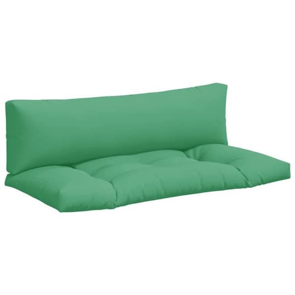 Maison Exclusive - Pallet puder sæt af 2 grøn stof