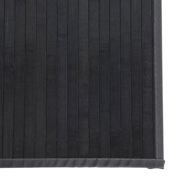 Maison Exclusive - Suorakulmainen harmaa matto 60x1000 cm bambusta