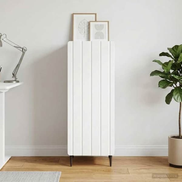 Maison Exclusive - Buffet Hvid 34,5 x 33 x 92 cm Ingeniørtræ
