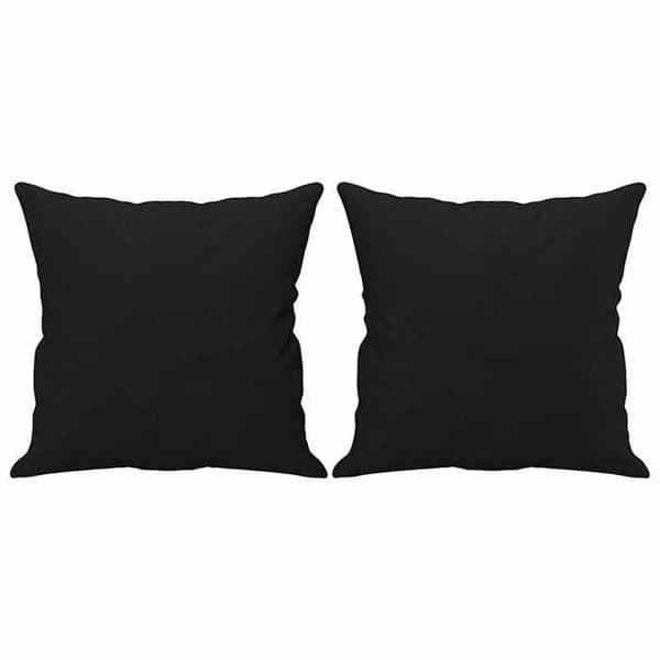 Maison Exclusive - 2-personers sofa med sorte puder 140 cm mikrofiberstof
