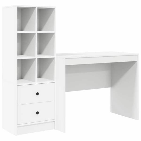 Maison Exclusive - Kontor Vit 145,5 x 50 x 127 cm 2 st Vit