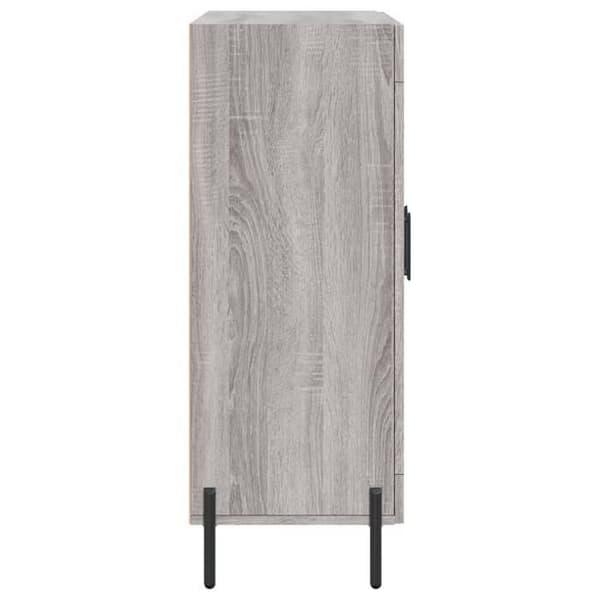 Maison Exclusive - Buffet Sonoma grå 69,5x34x90 cm ingeniørtræ sonoma grå