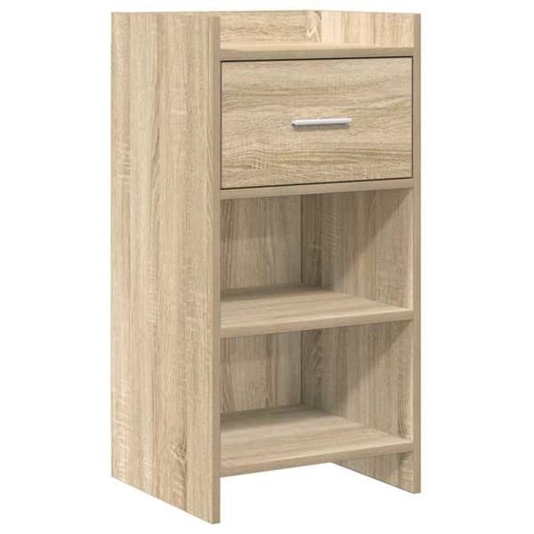 Maison Exclusive - Buffé Ek Sonoma 40 x 36 x 80 cm Ingenjörsträ