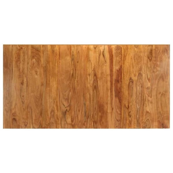 Maison Exclusive - Matbord 180x90x75 cm i solid akaciaträ kastanj
