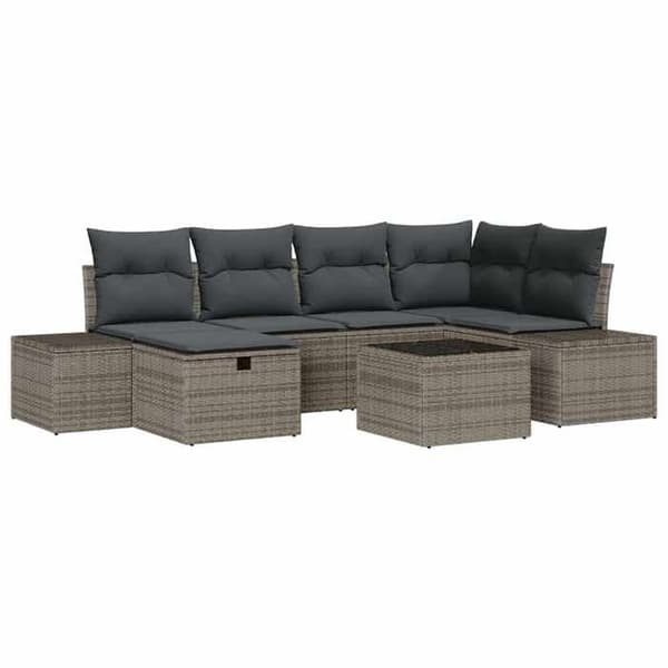 Maison Exclusive - Set med soffor 7 pc polyrotin