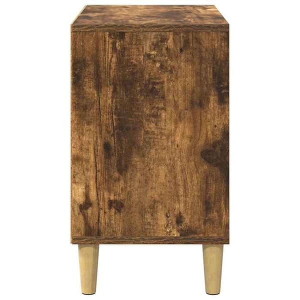 Kattemiljø - EKSKLUSIVT HUS - Røget eg - Ingeniørtræ - Rektangulær - 51 x 30 x 52 cm Rökt ek