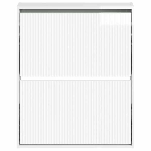 Maison Exclusive - Seinälle asennettava kenkäkaappi ARNHEM 71 x 17 x 86 cm Ej specificerat