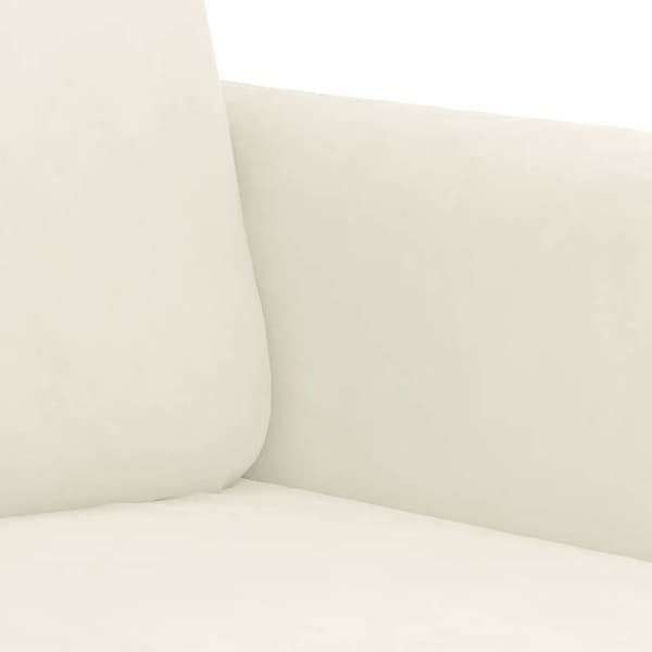 Maison Exclusive - Sæt af 2 sofaer med creme velour puder