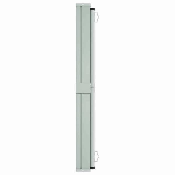 Maison Exclusive - Utdragbart sidotak för patio 140x600 cm Kräm
