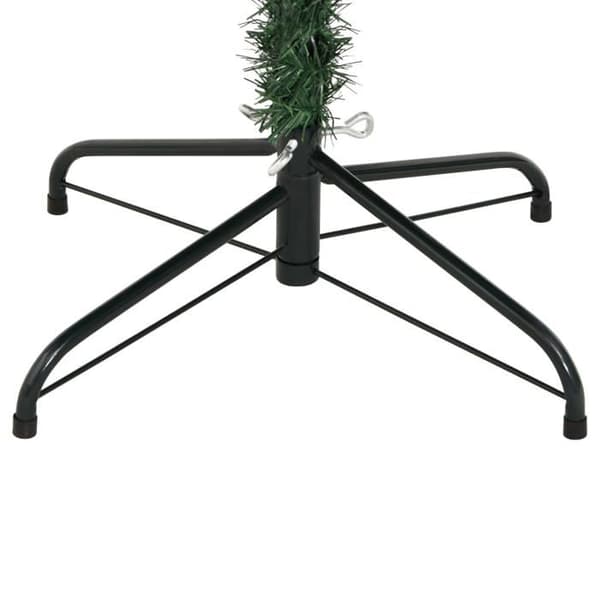 Maison Exclusive - Keinopuu, jossa on lumipeite, 150 cm Vit (flockad snö)
