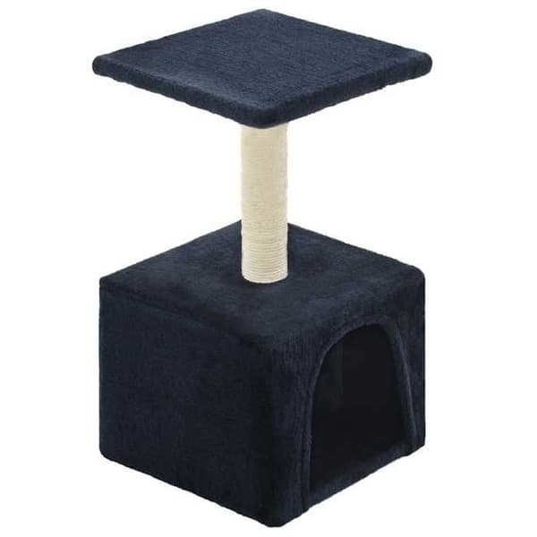 Maison Exclusive - Kattekradse med sisal klatretræ 55 cm Mørkeblå Mörkblå