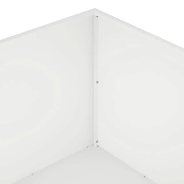 Maison Exclusive - Trädgårdskrukor 2 st Vit 80 x 80 x 40 cm