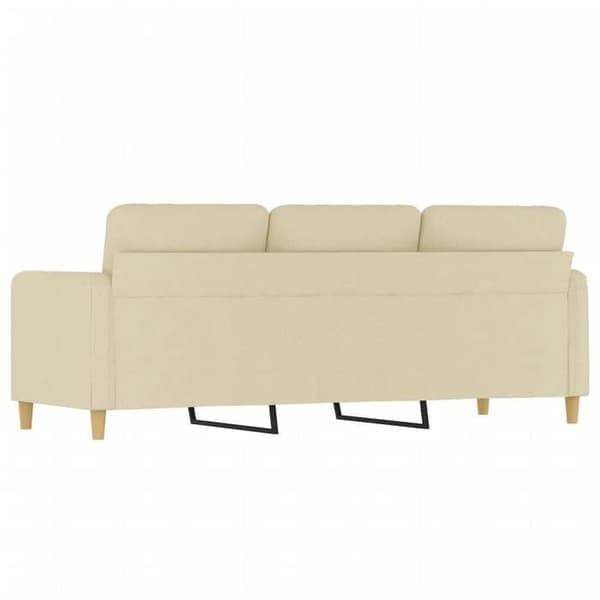 Maison Exclusive - 3-paikkainen sohva, kerma 180 cm kangas