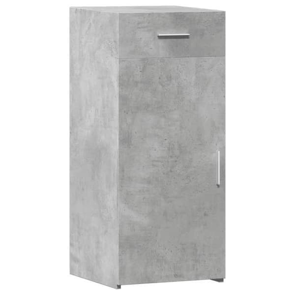 Maison Exclusive - Buffé grå betong 40x42,5x93 cm ingenjörsträ