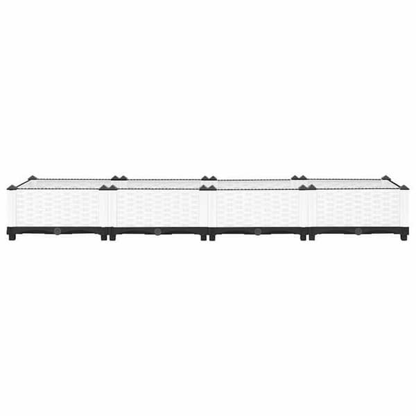 Maison Exclusive - Hög säng 160x40x23 cm Polypropylen Vit