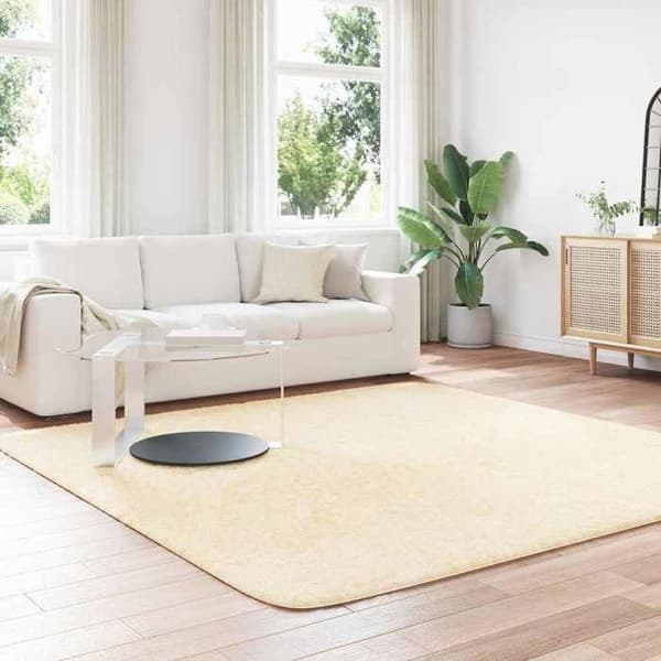 Matto - EXKLUSIIVINEN KOTI - NAVARRA - Kasa - Polyesteri - 240x240 cm Grädde