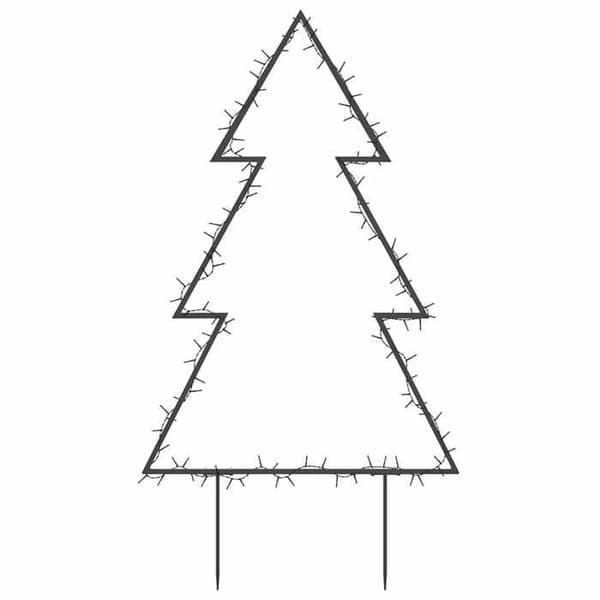 Maison Exclusive - Lysende dekoration juletræ med pinde 115 LED 90 cm