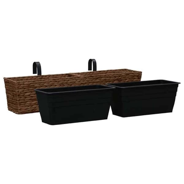 Maison Exclusive - Blomkrukor 2 st vattenhyacint brun