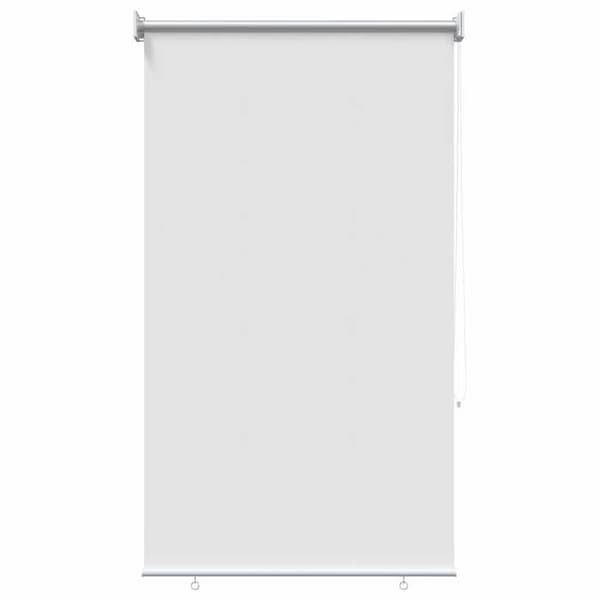 Maison Exclusive - Rullande utomhusbutik UV-skydd Vit Polyester