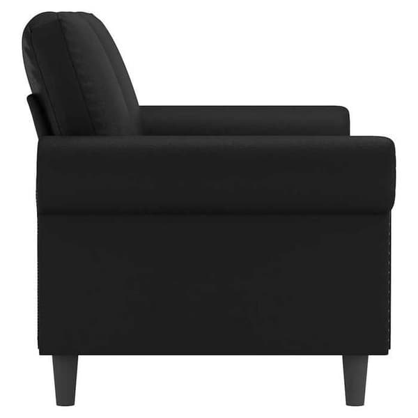 Maison Exclusive - 2-personers Sofa Sort 140 cm Syntetisk Læder