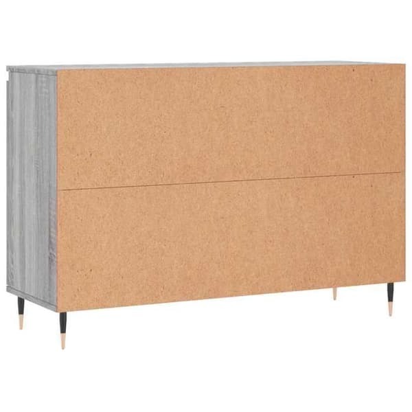 Maison Exclusive - Sonoma harmaa buffet 101,5x35x70 cm insinööripuusta Sonoma grå
