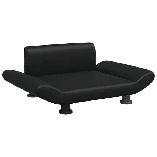 Maison Exclusive - Sort hundeseng 70x45x28 cm i kunstlæder Svart