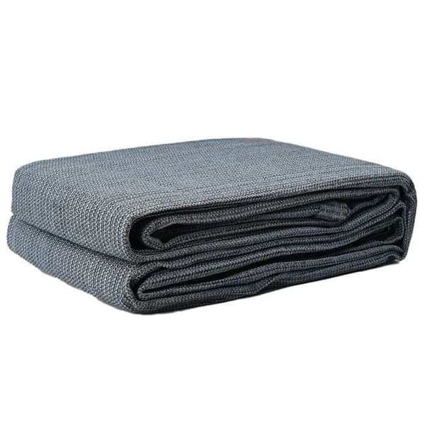 Maison Exclusive - Sininen ja harmaa telttamatto 300 x 200 cm Polyeteeni