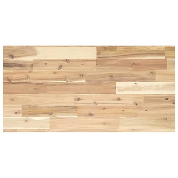 Maison Exclusive - Flydende hylde 100x40x2 cm ubehandlet akacietræ