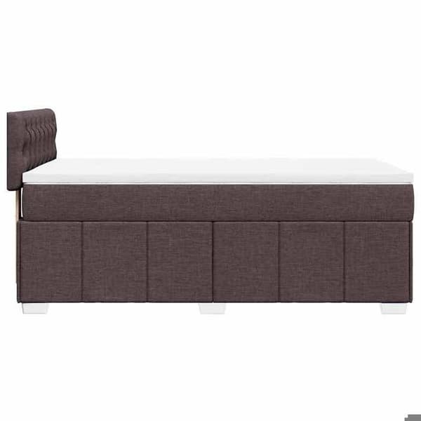 Maison Exclusive - Lakanatukipeite tummanruskea 90x200 cm matolla
