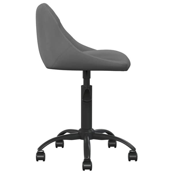 Maison Exclusive - Kontorstol Mørkegrå Velour