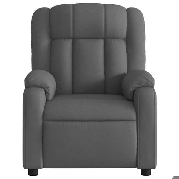 Maison Exclusive - Grått tyg reclinerfåtölj