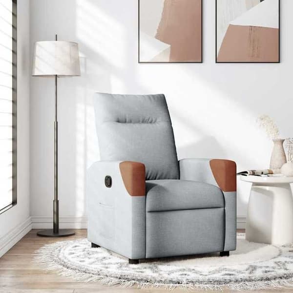 Maison Exclusive - Vaalea harmaa nojatuoli