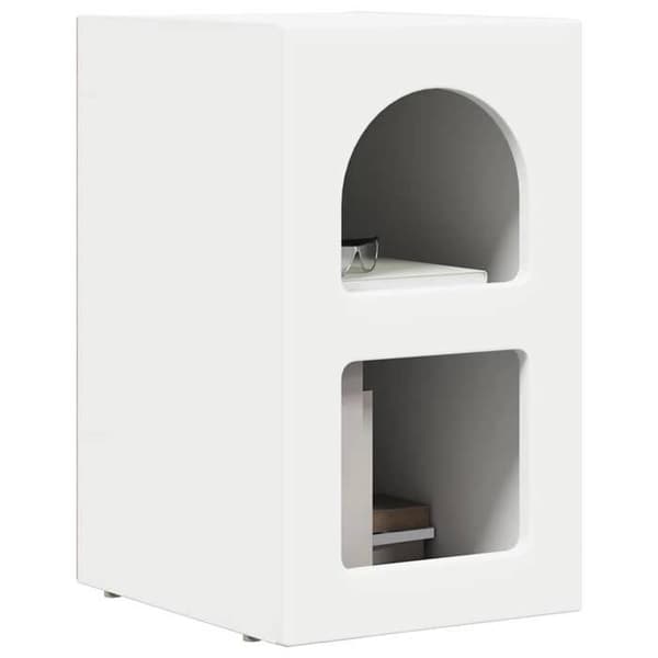 Natskab - MAISON EXCLUSIVE - ELST - Hvid - 29,5x35x50 cm - Spånplade Vit