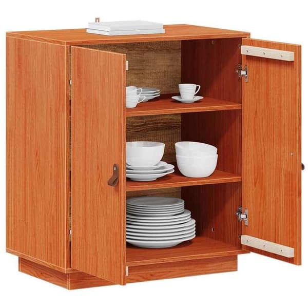 Maison Exclusive - Buffé Brun Ciré 65,5 x 40 x 75 cm Massivt trä