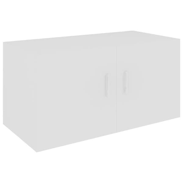 Maison Exclusive - Væghængt Skab Hvid 80x39x40 cm Ingeniørtræ