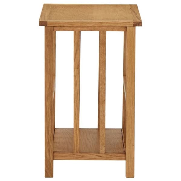 Maison Exclusive - Tidningsbord 45x35x55 cm Solid ek