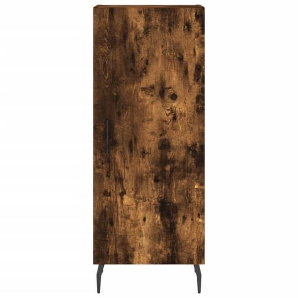 Maison Exclusive - Buffet Røget Eg 34,5x34x90 cm Ingeniørtræ