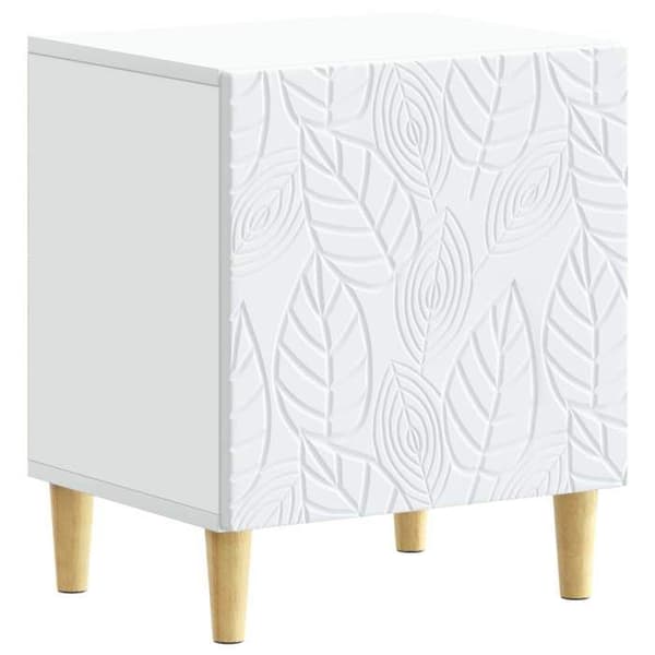 Maison Exclusive - Sängbord 2 delar Vit 43 x 34,5 x 50 cm