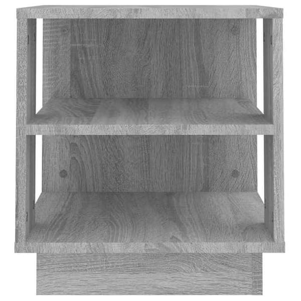 Maison Exclusive - Sonoma grå sofabord 40x40x43 cm Ingeniørtræ