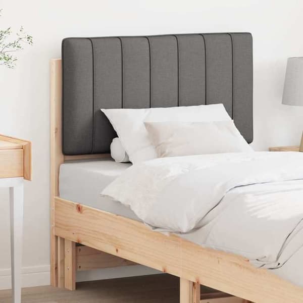 Hovedgærde - EKSKLUSIV HUS - Rektangulær 80 cm - Massivt fyrretræ - Brun og mørkegrå - Leveres samlet Brun och mörkgrå