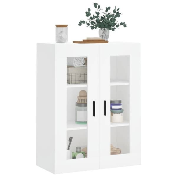 Maison Exclusive - Väggskåp vit 69,5x34x90 cm