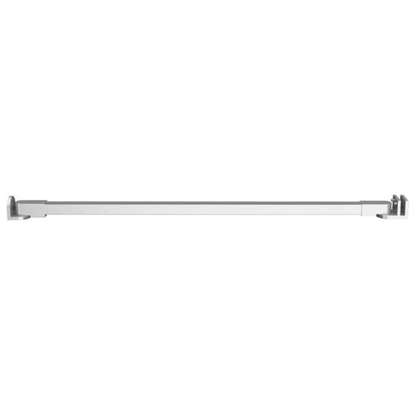 Støttearme til badeindhegning - Eksklusivt hjem - Rustfrit stål - 57,5 cm - Til glas 4–6 mm Silver