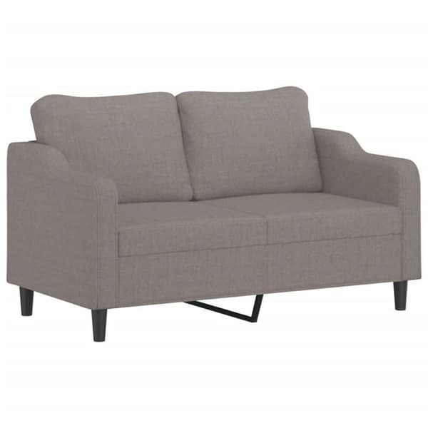 Maison Exclusive - 2-personers sofa Taupe 140 cm Stof