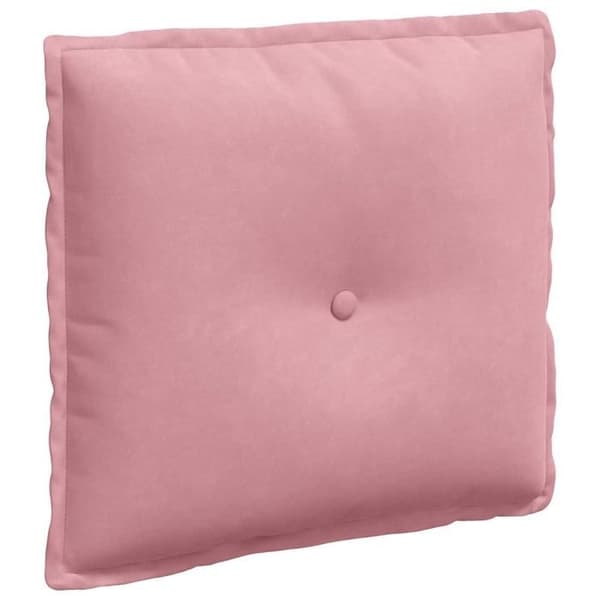 Maison Exclusive - Rygpude Rosa 50 x 45 cm Velour