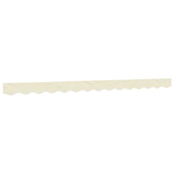 Maison Exclusive - Erstatningstof til markisedæmper i creme-striber 350 cm