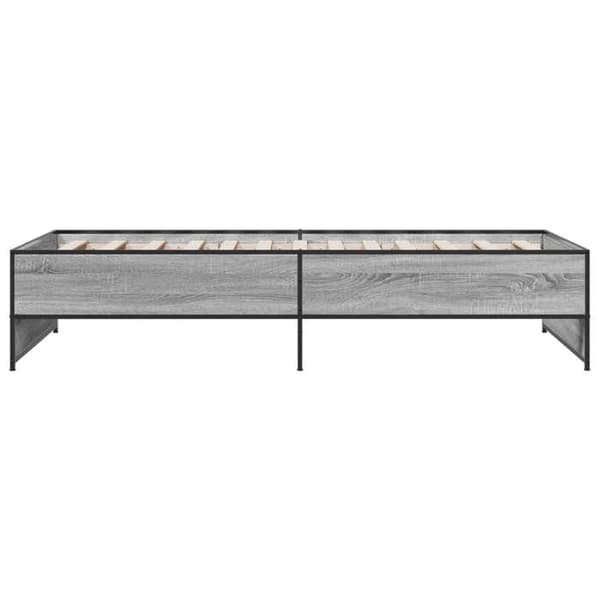 Maison Exclusive - Sengestel uden madras sonoma grå 90x190 cm
