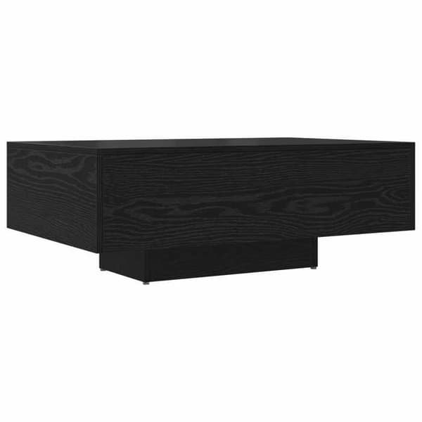 Maison Exclusive - Sort egetræ sofabord 85 x 55 x 31 cm svart ek
