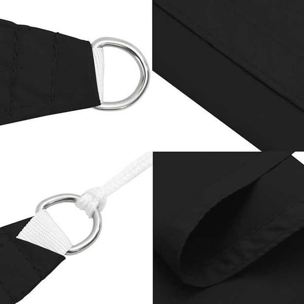 Maison Exclusive - Rektangulær parasolforklæde i oxford stof 3,5x5 m sort Svart